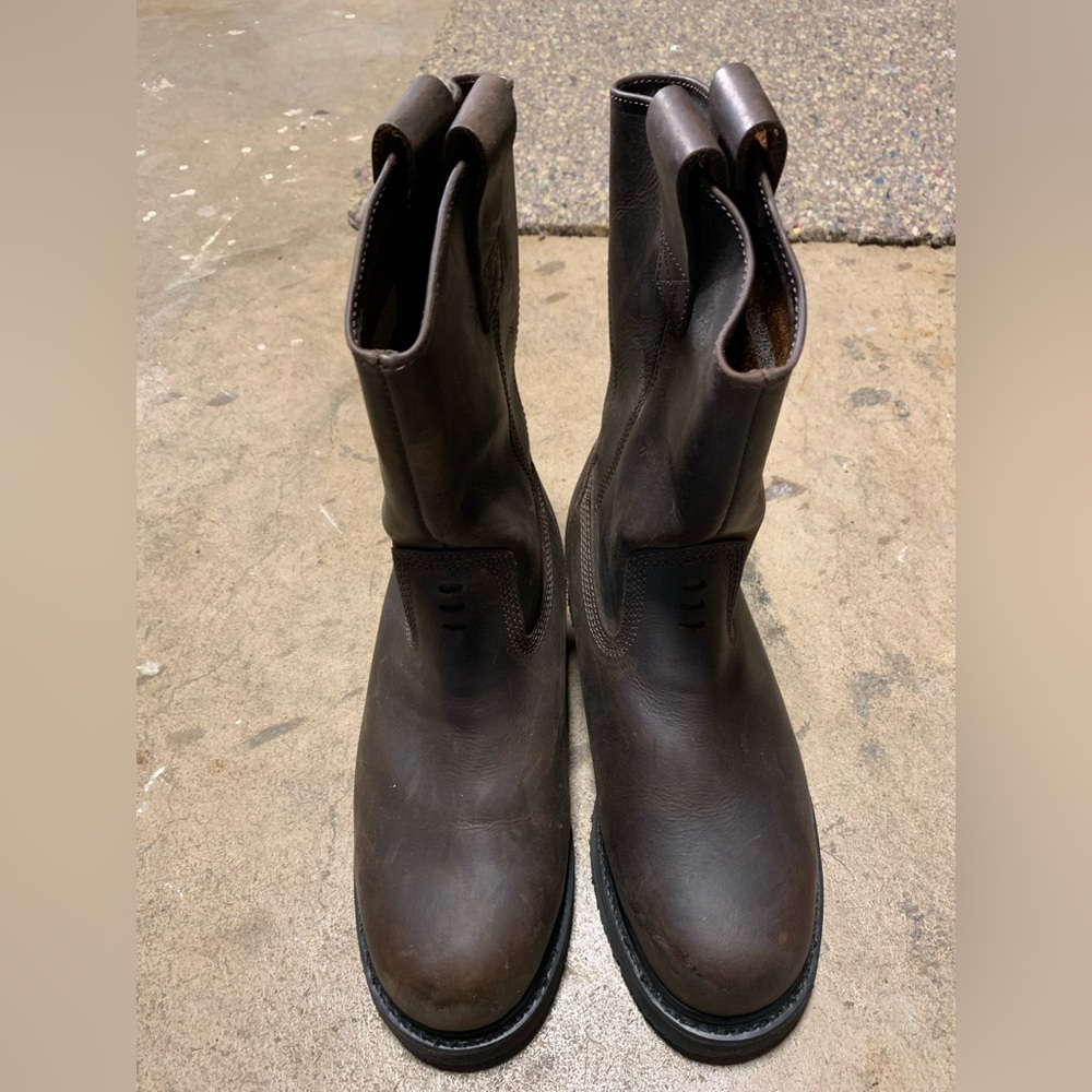 Timberland Pro steel toe work boots